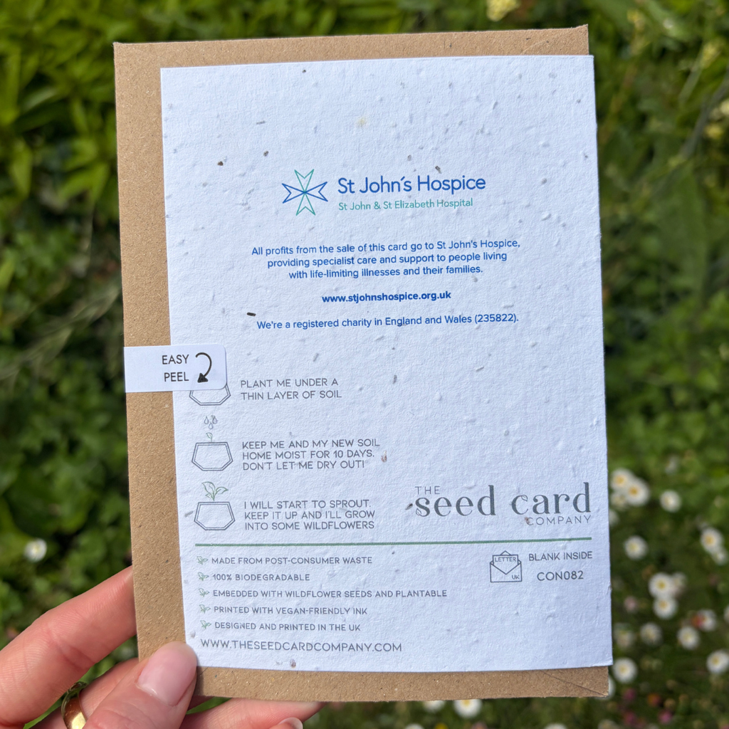 Thank You So Much Plantable Seed Greeting Card