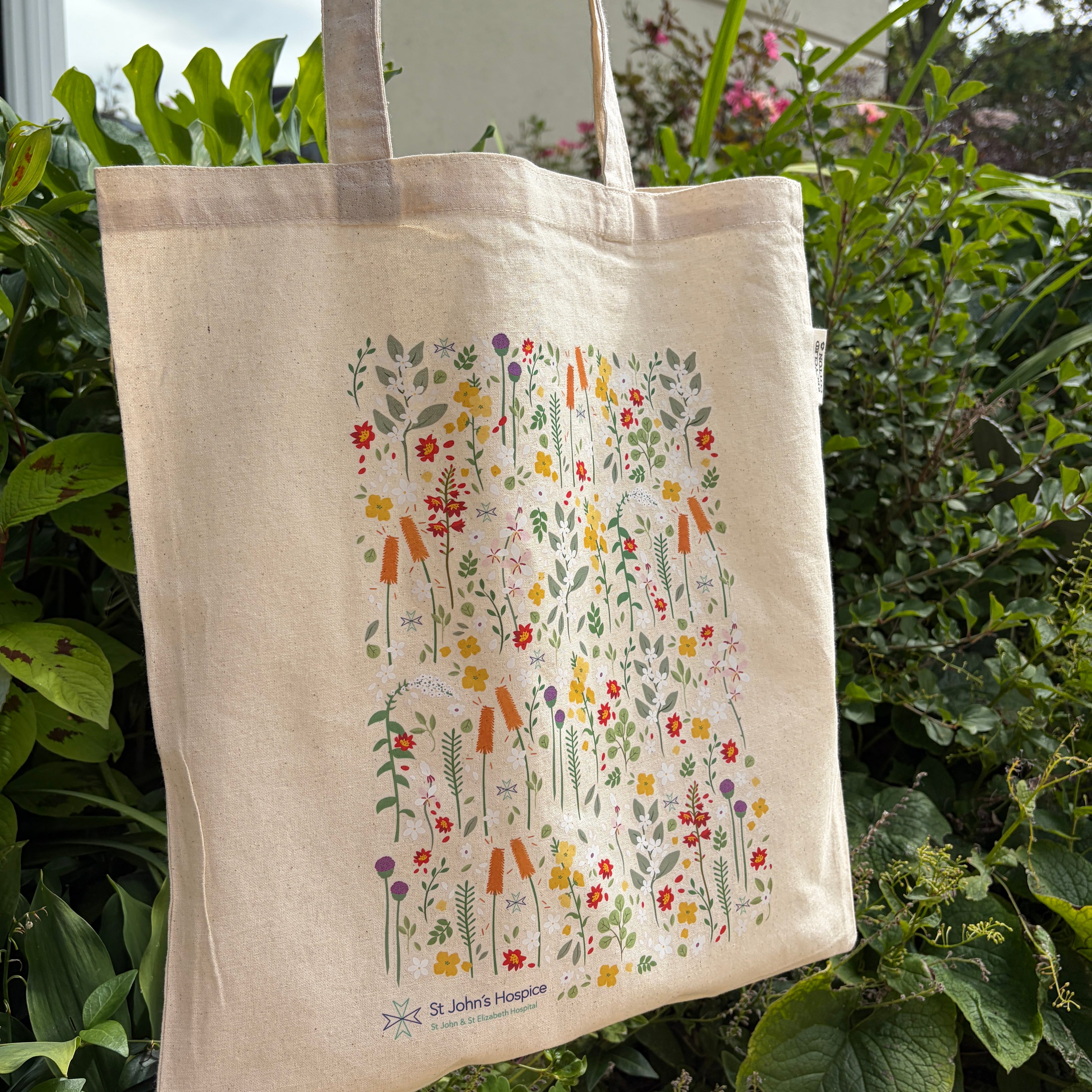 Hospice Garden Recycled Cotton Tote Bag