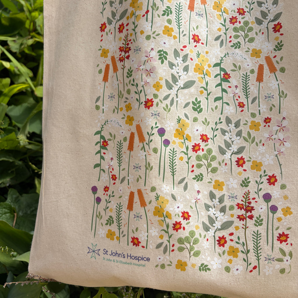 Hospice Garden Recycled Cotton Tote Bag