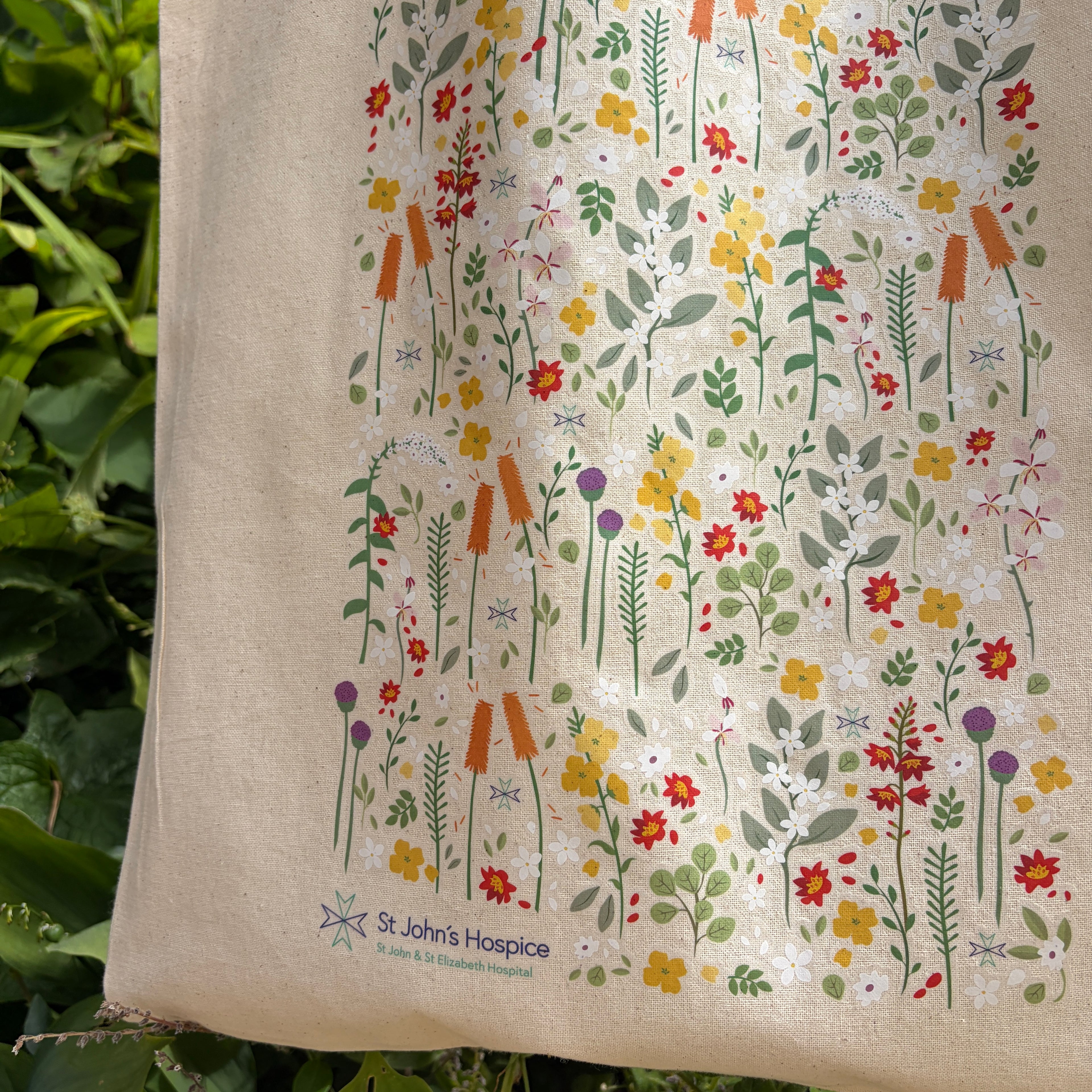 Hospice Garden Recycled Cotton Tote Bag