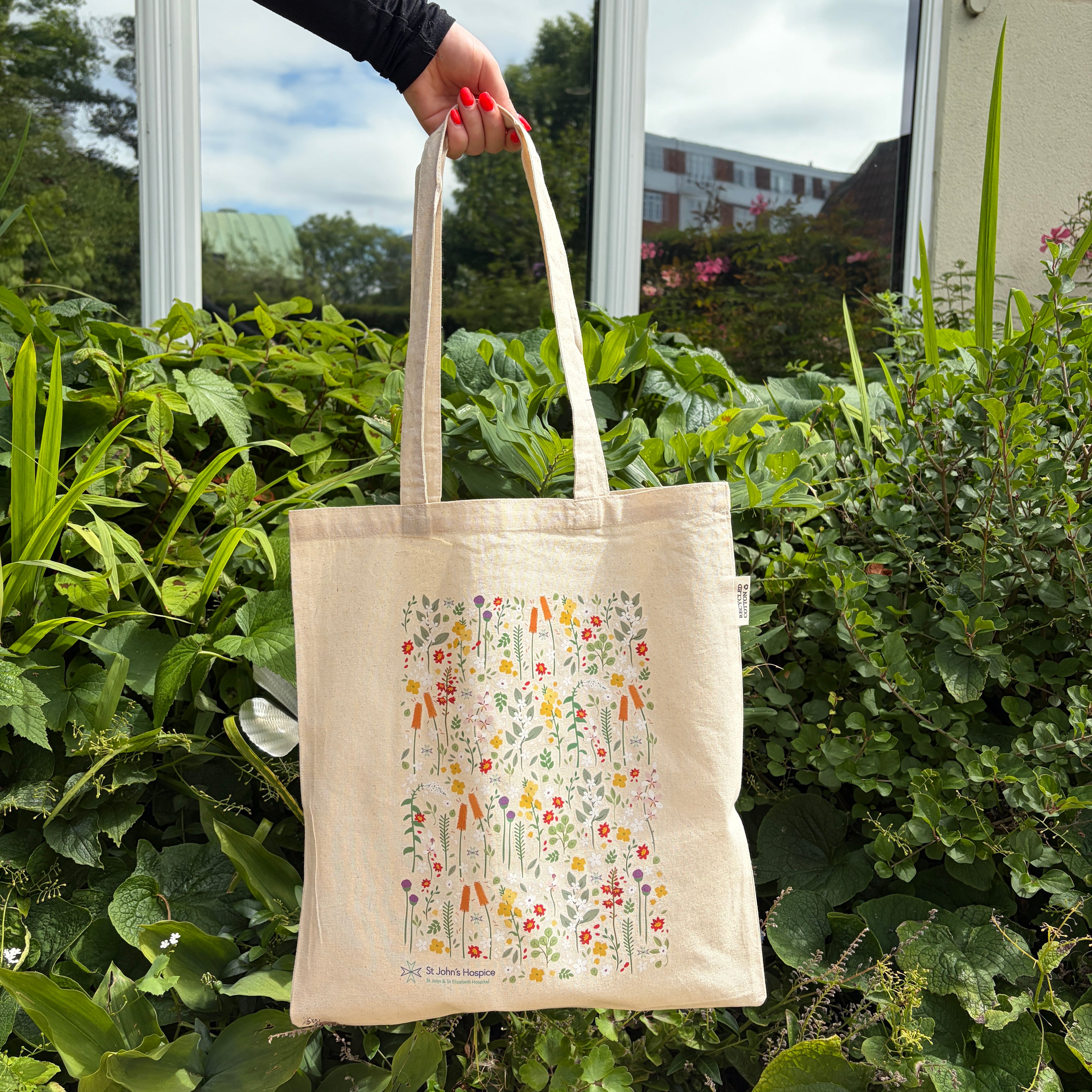Hospice Garden Recycled Cotton Tote Bag