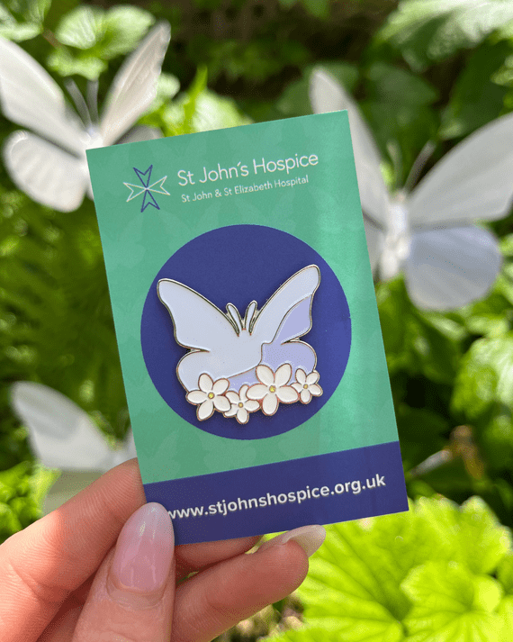 Butterfly Pin Badge